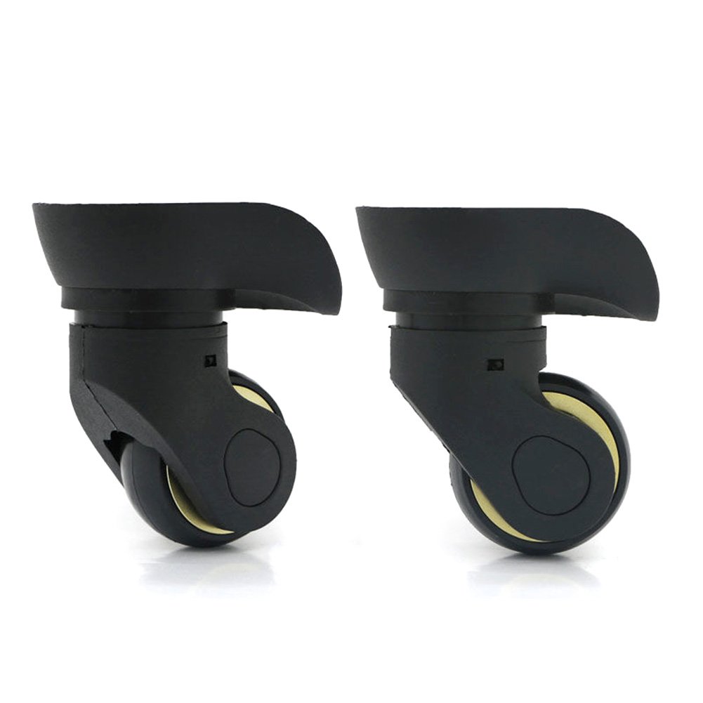 Universal Luggage Spinner Wheels 2-Pack - Replacement Suitcase Wheels for Most Luggage Types (Model W048) - Perfect for Travel, Business Trips & Damaged Suitcase Repair