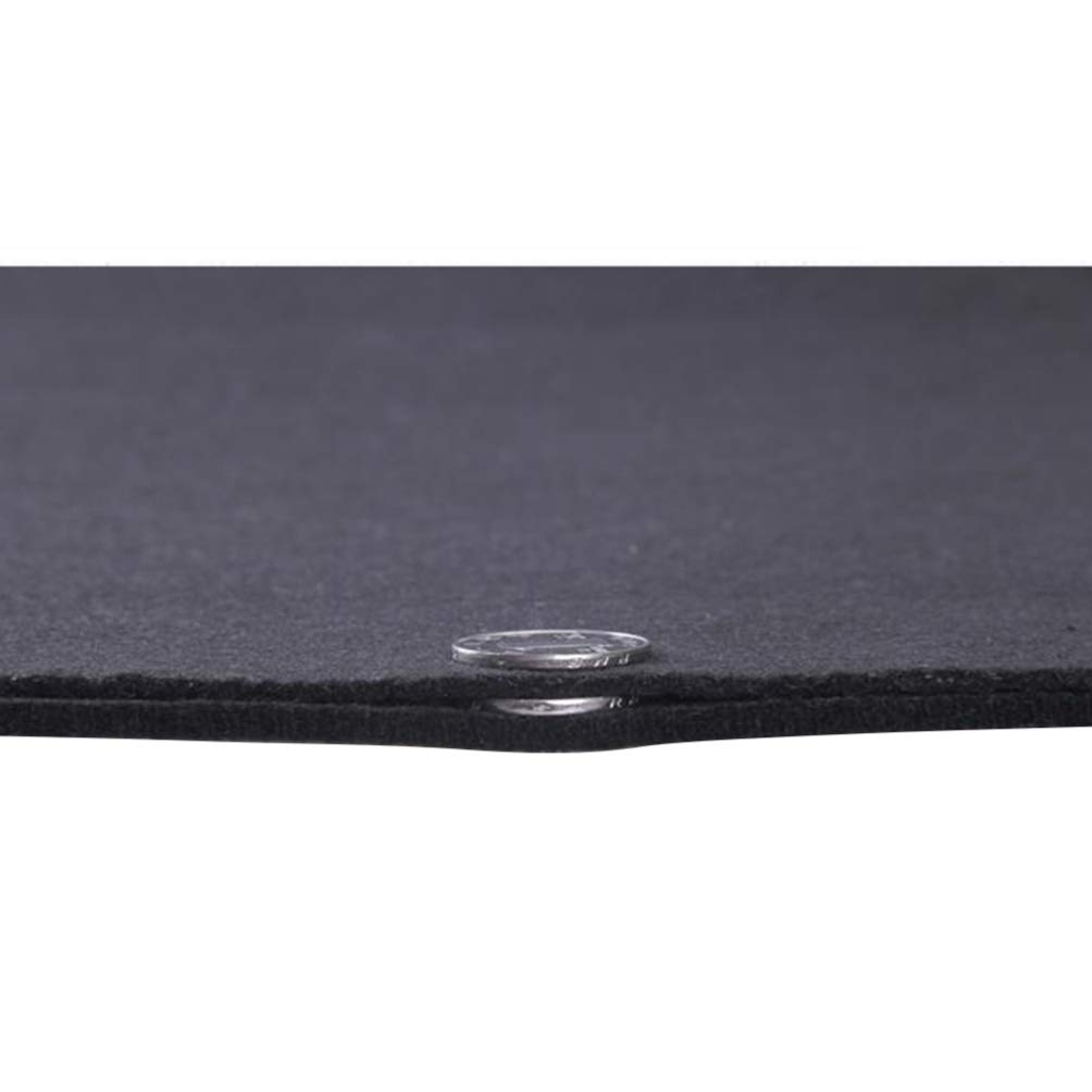 Premium Chinese Calligraphy Mat - Sumi Ink Drawing & Painting Felt Desk Pad - Black - Ideal for Calligraphy Practice, Ink Painting & Home Office Decor
