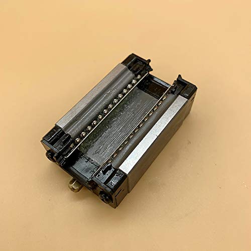 Original Replacement Parts for Roland XF640 & RS640 Printers - PRTA14353 Block Slider Rail with IKO LWES15 Bearing - Perfect for Printer Maintenance and Repair (1Pcs) - Ideal for Office, Sign Shop, and Large Format Printing Businesses