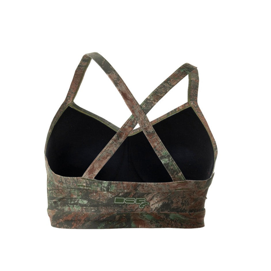 High-Performance Sports Bra with UPF 30+ Sun Protection - Moisture-Wicking & Supportive for Running, Yoga & Gym Workouts