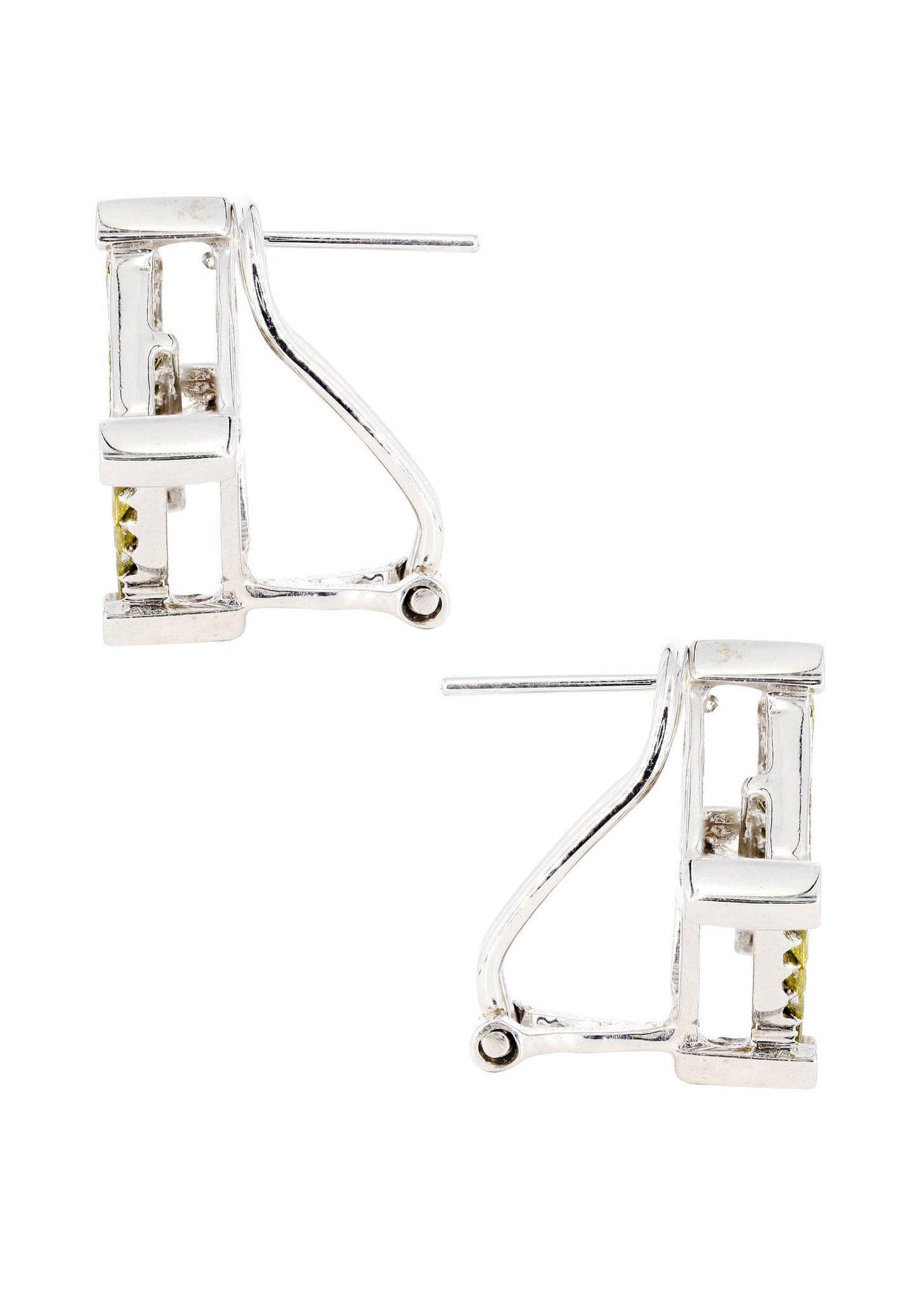 1.85 Carat Diamond Stud Earrings for Men in 14K White Gold – Luxury Gifts for Him, Wedding, Anniversary & Special Occasions