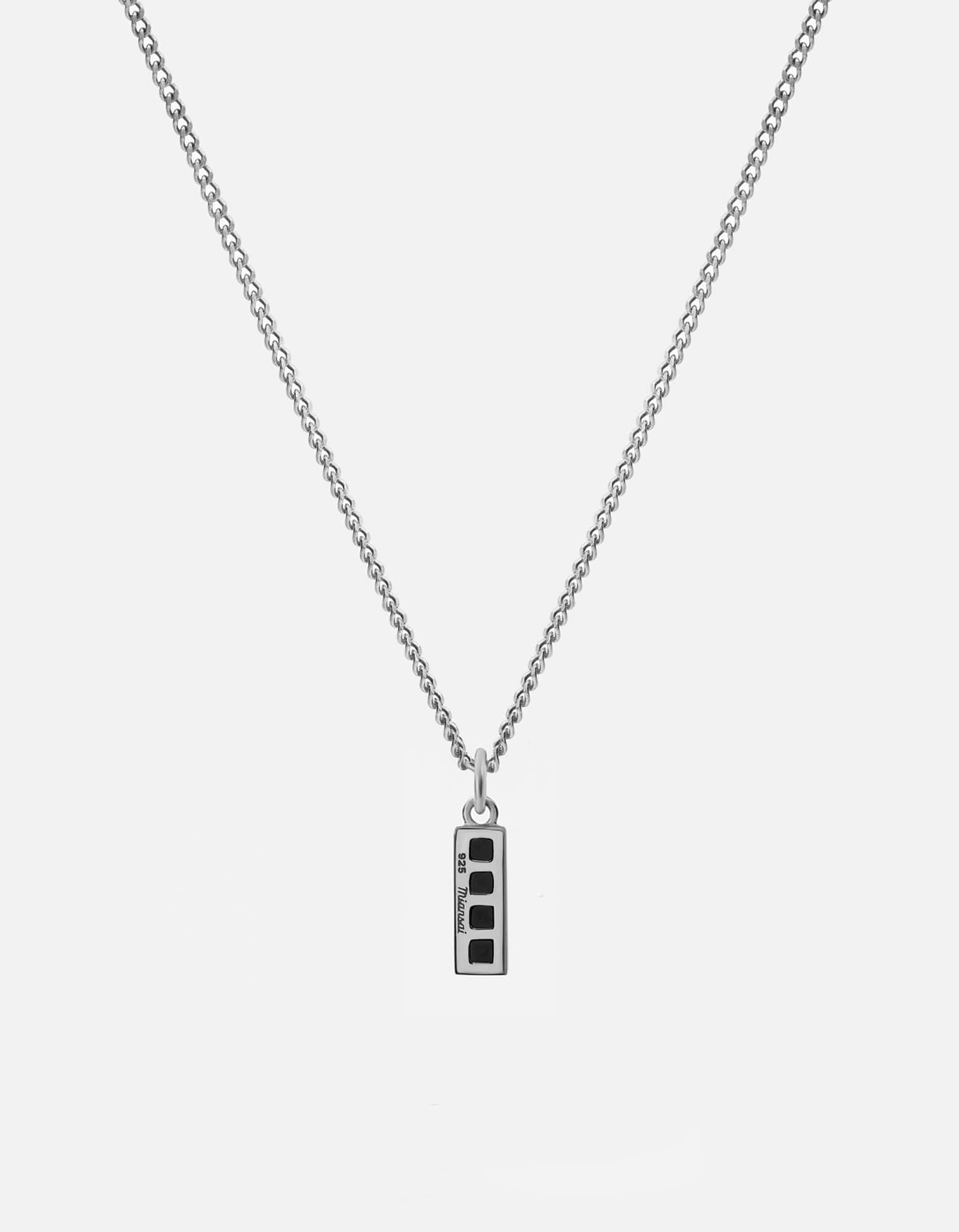 Totem Spinels Sterling Silver Necklace - Elegant Handmade Jewelry for Women, Perfect for Gifts, Parties & Special Occasions