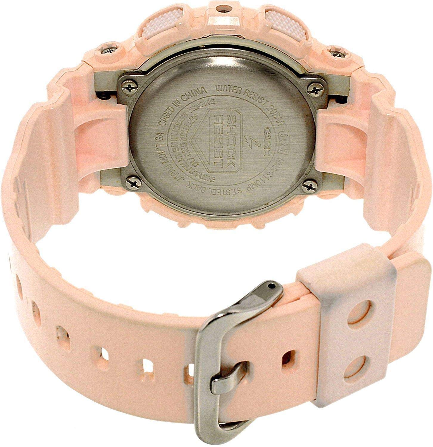 Elegant Gold and Pink Dial Sports Watch for Women - Waterproof Fitness Tracker with Heart Rate Monitor - Perfect for Running, Gym & Outdoor Activities