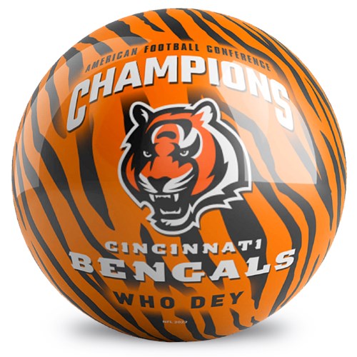 Official NFL Cincinnati Bengals AFC Champions Football - Perfect for Game Day, Tailgating & Fan Gifts