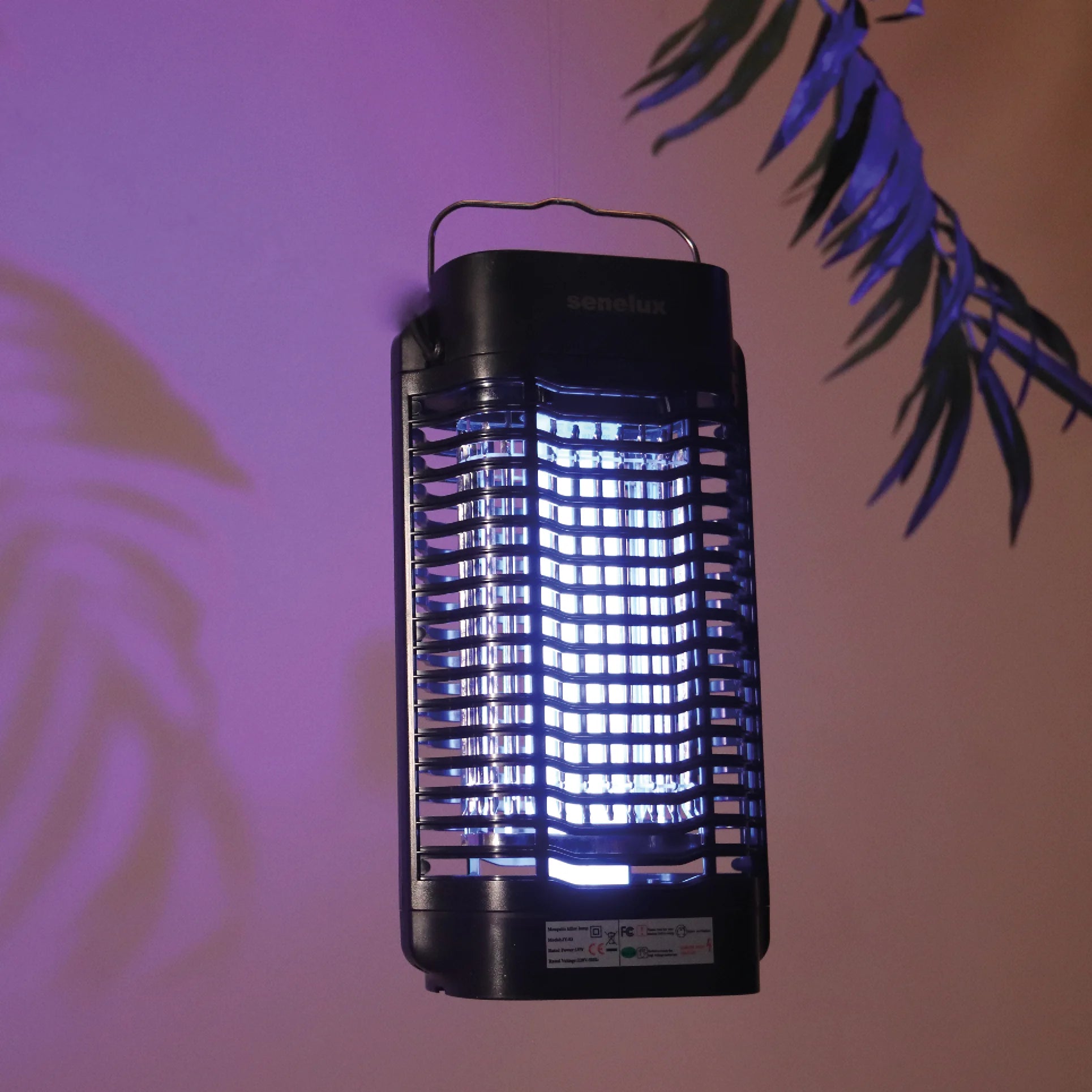 Senelux Bug Zapper - 18W Electric Mosquito Killer with 4200V for Indoor & Outdoor Use | Fly & Insect Trap for Patio, Garden, Backyard, and Home Protection