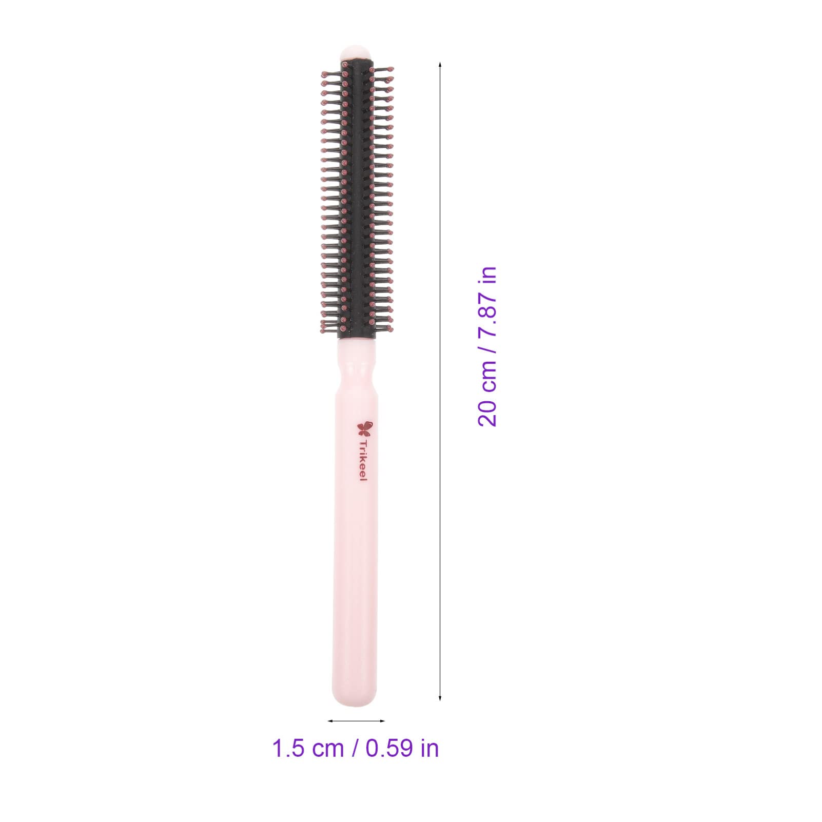 KALLORY Round Hair Brush - Professional Blow Drying Brush for Salon-Quality Blowout, Styling & Curling - Works on Wet or Dry Hair for Women & Men - Perfect for Home Use, Travel & Salon Styling