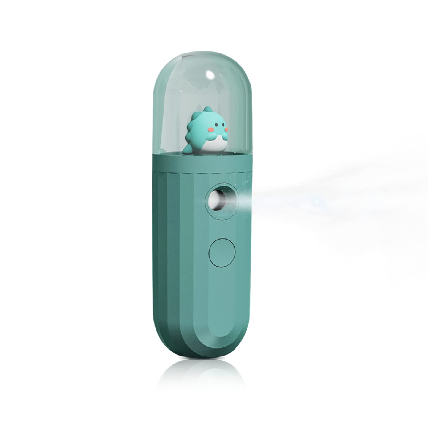 Nano Mister - USB Rechargeable Facial Steamer & Cool Mist Sprayer for Skin Hydration, Makeup Setting & Eyelash Extensions Care | Portable Green Beauty Device for Home, Travel & Salon Use