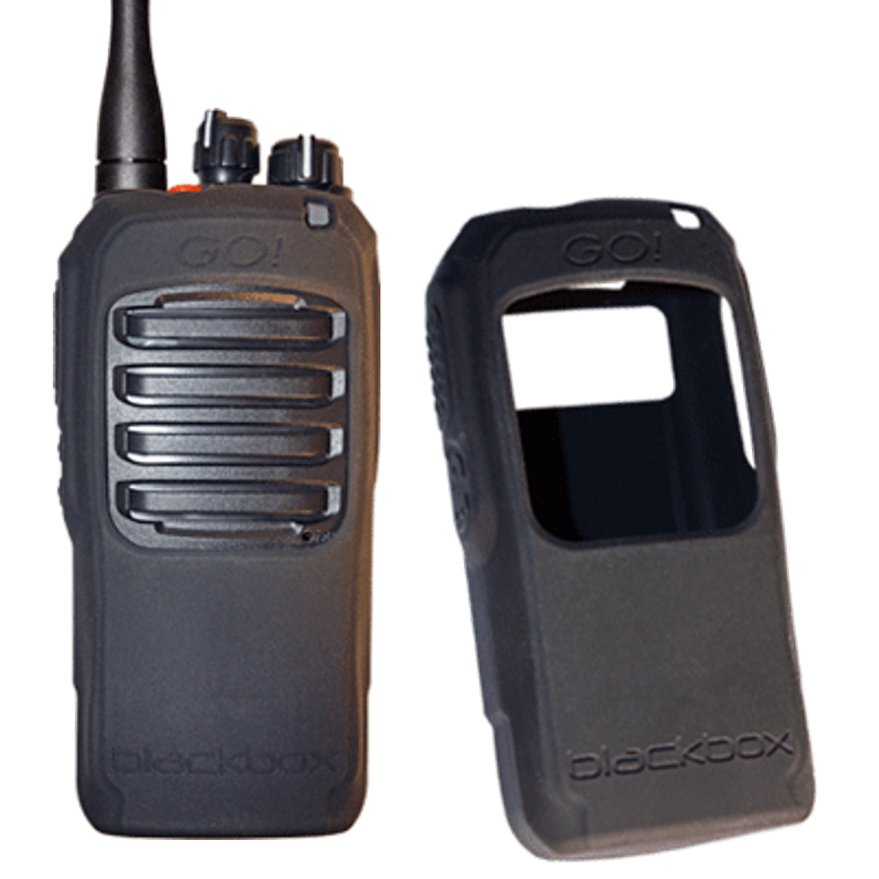 RadioGrips® Silicone Protective Case for GO!™ Digital & Analog 2-Way Radios - Durable Cover for Work, Outdoor Adventures & Emergency Communication