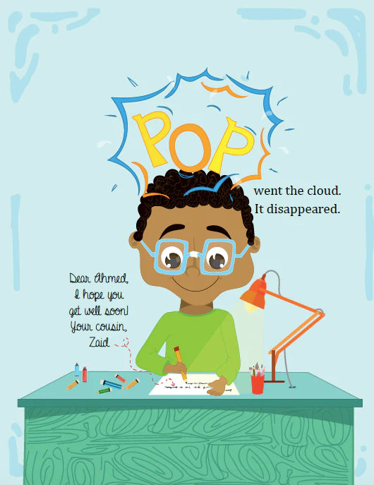 Zaid and the Gigantic Cloud - Children's Adventure Book About Weather & Friendship | Perfect for Bedtime Stories & Classroom Reading