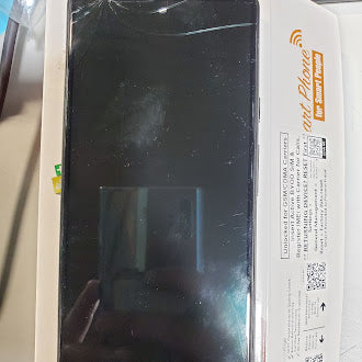 Google Pixel 6 Pro 5G Unlocked Smartphone - 128GB Storage, Stormy Black (For Parts/Repair - Cracked LCD & Touch Issues) | Perfect for DIY Phone Repair Projects & Tech Enthusiasts