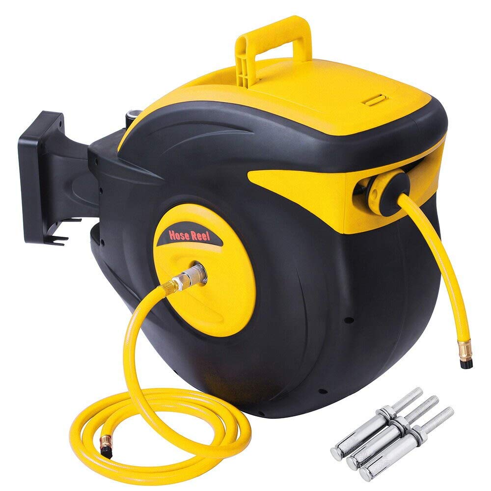 CHIMAERA 100' Retractable Air Hose Reel with 3/8