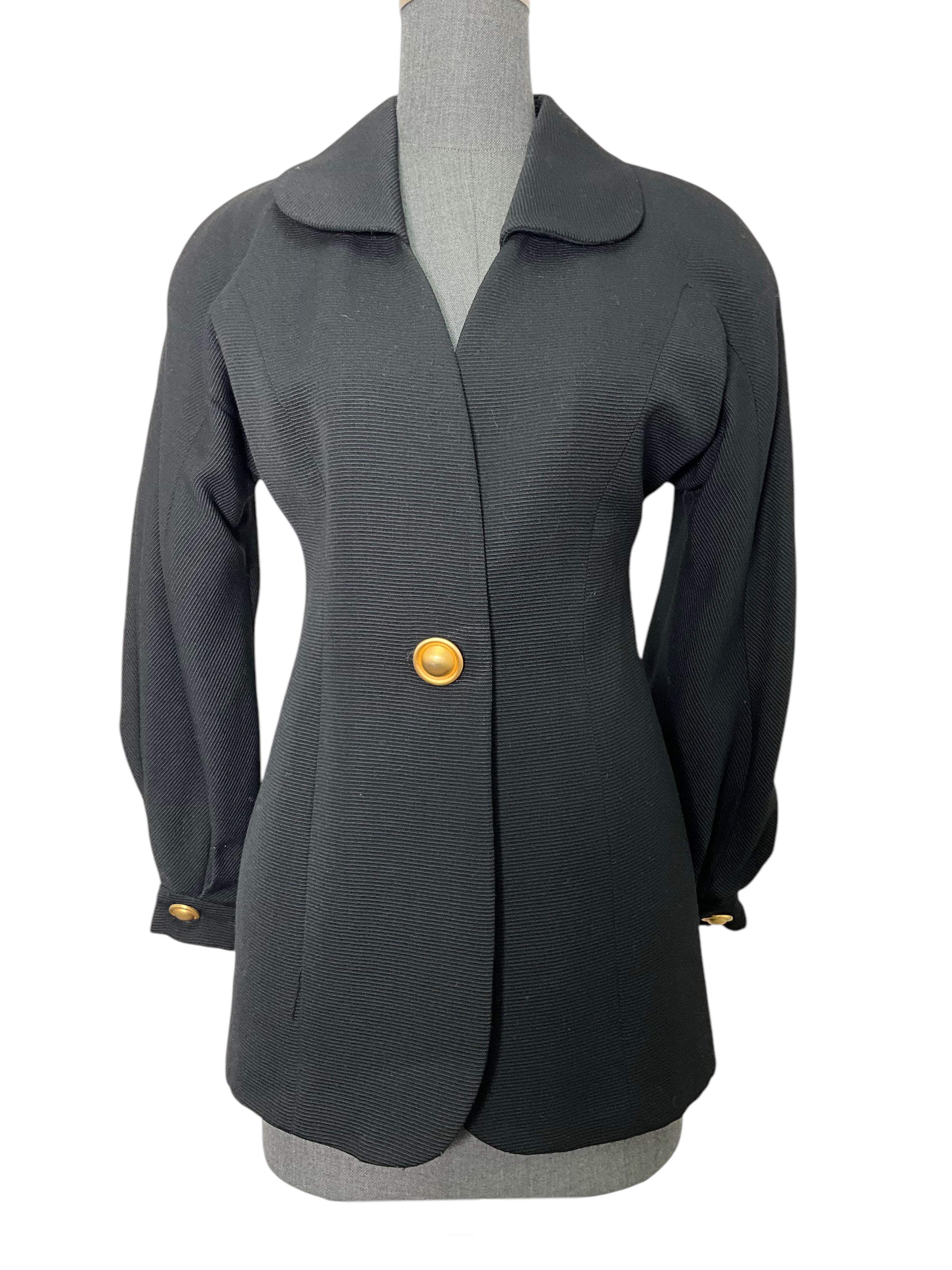 Vintage CHRISTIAN DIOR Blazer Jacket for Women - Size 2 (US) | Classic Tailored Fit | Perfect for Business Meetings, Office Wear & Formal Events