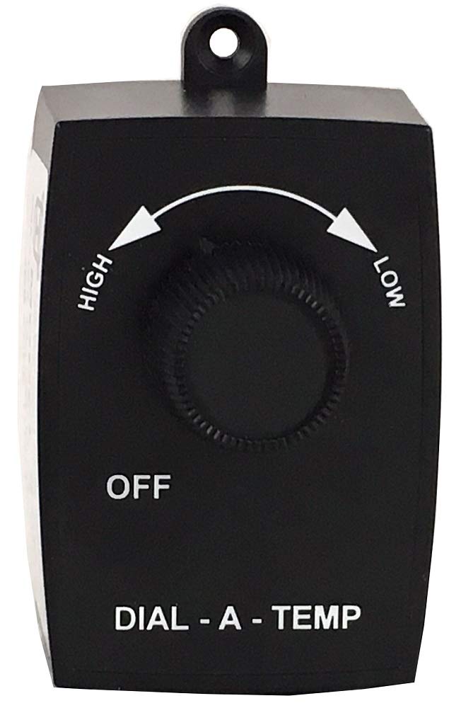 KB Electronics 8811005 Dial-A-Temp Fan Speed Controller - Adjustable Temperature & Airflow Control for Home, Office & Workshop Ventilation Systems