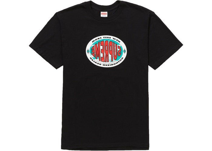 Supreme New Shit Graphic T-Shirt - Black Cotton Streetwear Tee for Men | Hip Hop Fashion, Urban Style & Casual Wear