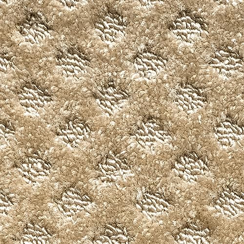 Khaki Mini-diamond Trellis