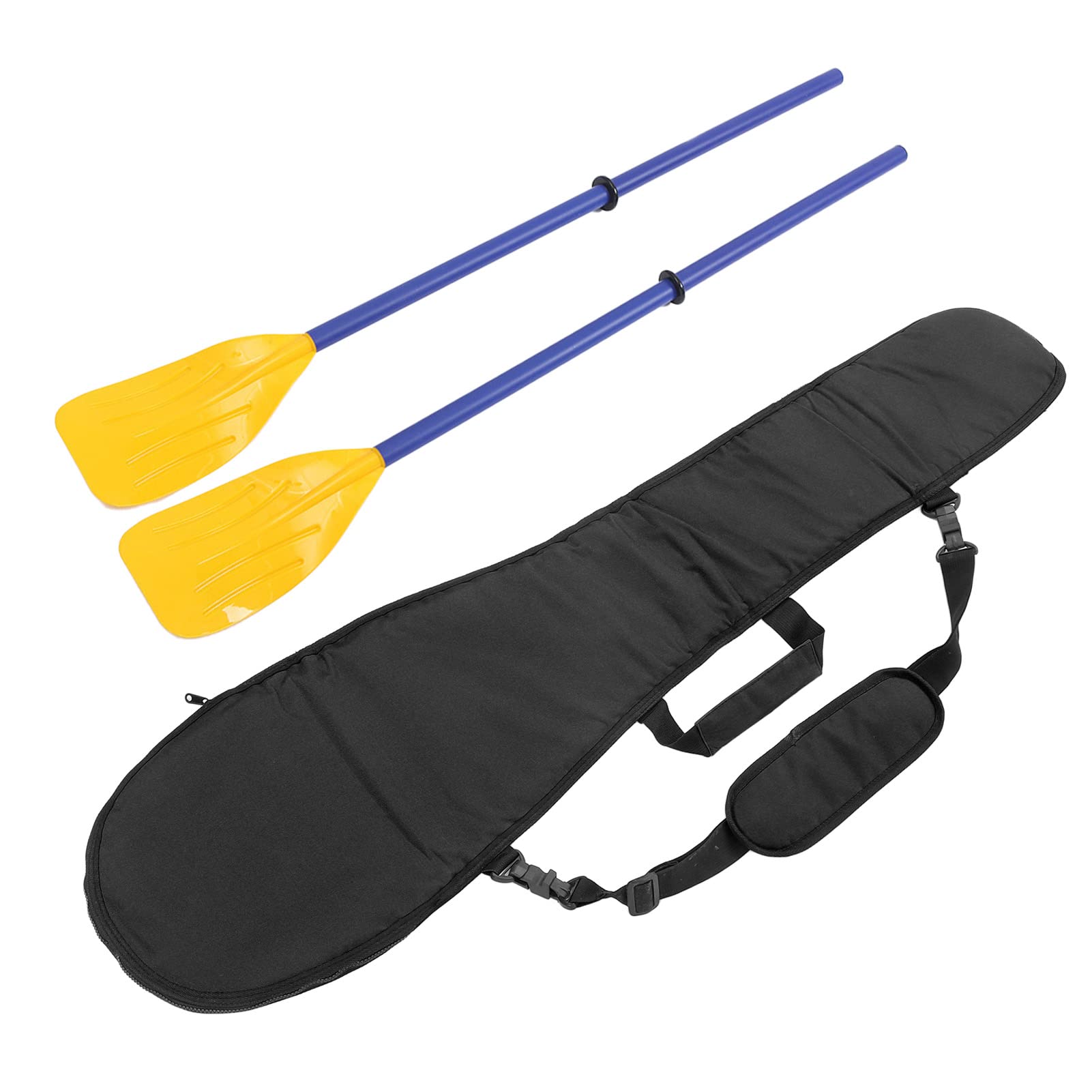 **Waterproof Kayak Paddle Storage Bag 128x30cm - Durable Split Paddle Holder for Kayaking, Canoeing & Rowing - Compact Travel Gear Organizer (Black) | Perfect for Boating Trips & Outdoor Adventures**