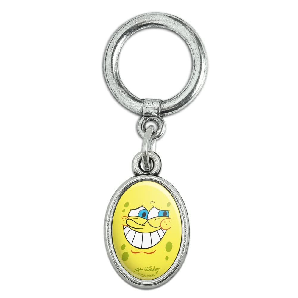 SpongeBob SquarePants Guilty Face Shoe Charm - Cute Sneaker Accessories for Laces, Fun Cartoon Jewelry for Shoes - Perfect for Cosplay, Gifts, and Fashion Statement