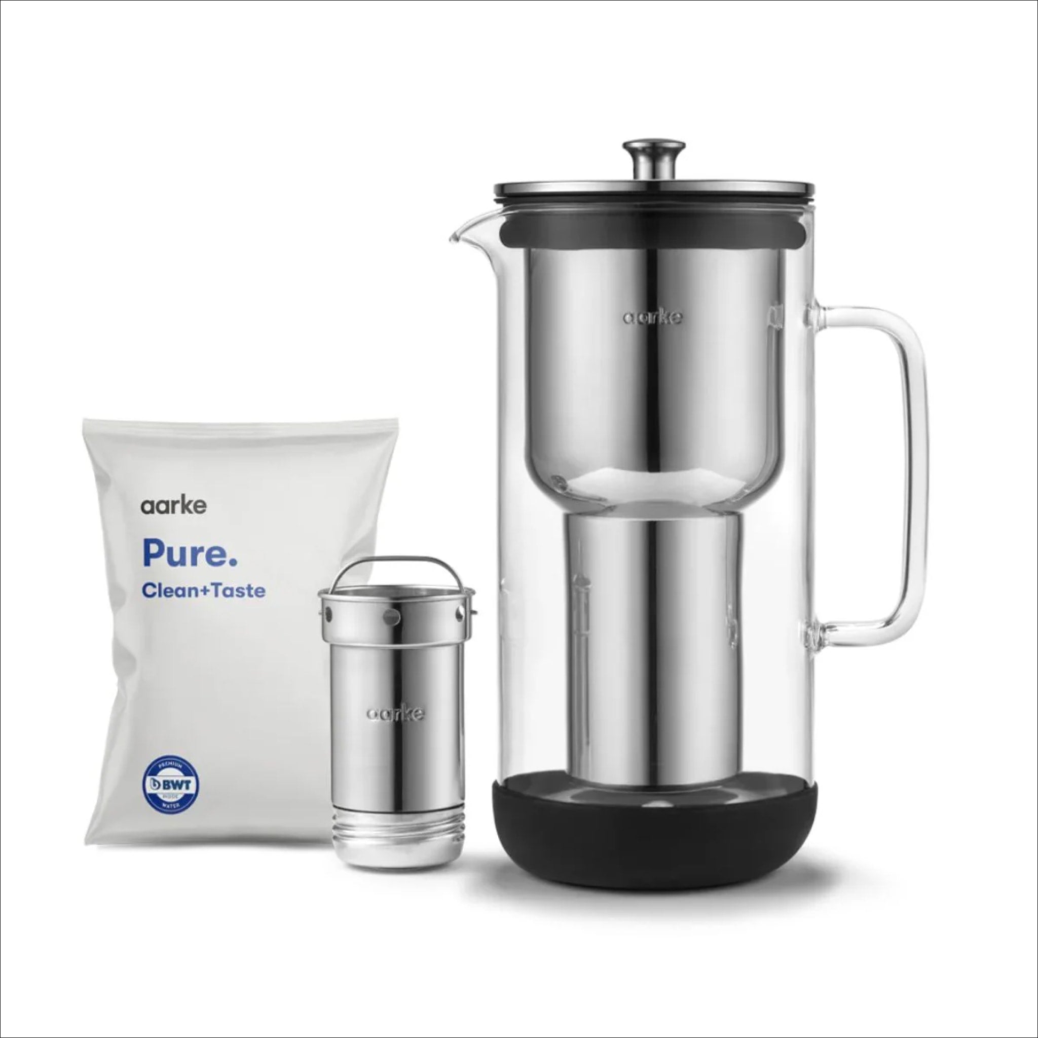 AARKE Premium Water Purifier for Home & Office - High Performance Filtration System for Clean, Safe Drinking Water | Perfect for Kitchen, Travel, and Outdoor Activities
