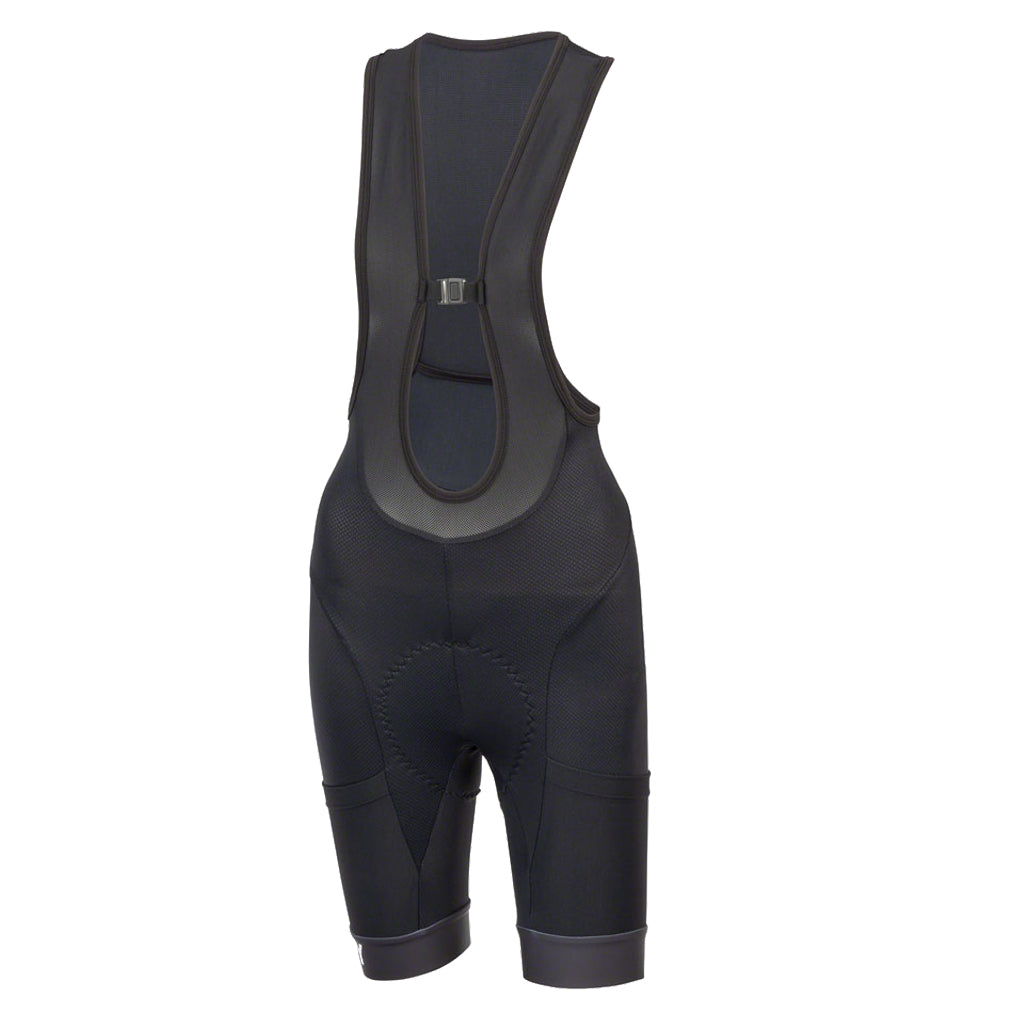 All City Perennial Women's Cargo Bib Short - Black & White, Medium Size | Cycling, Mountain Biking & Outdoor Adventures