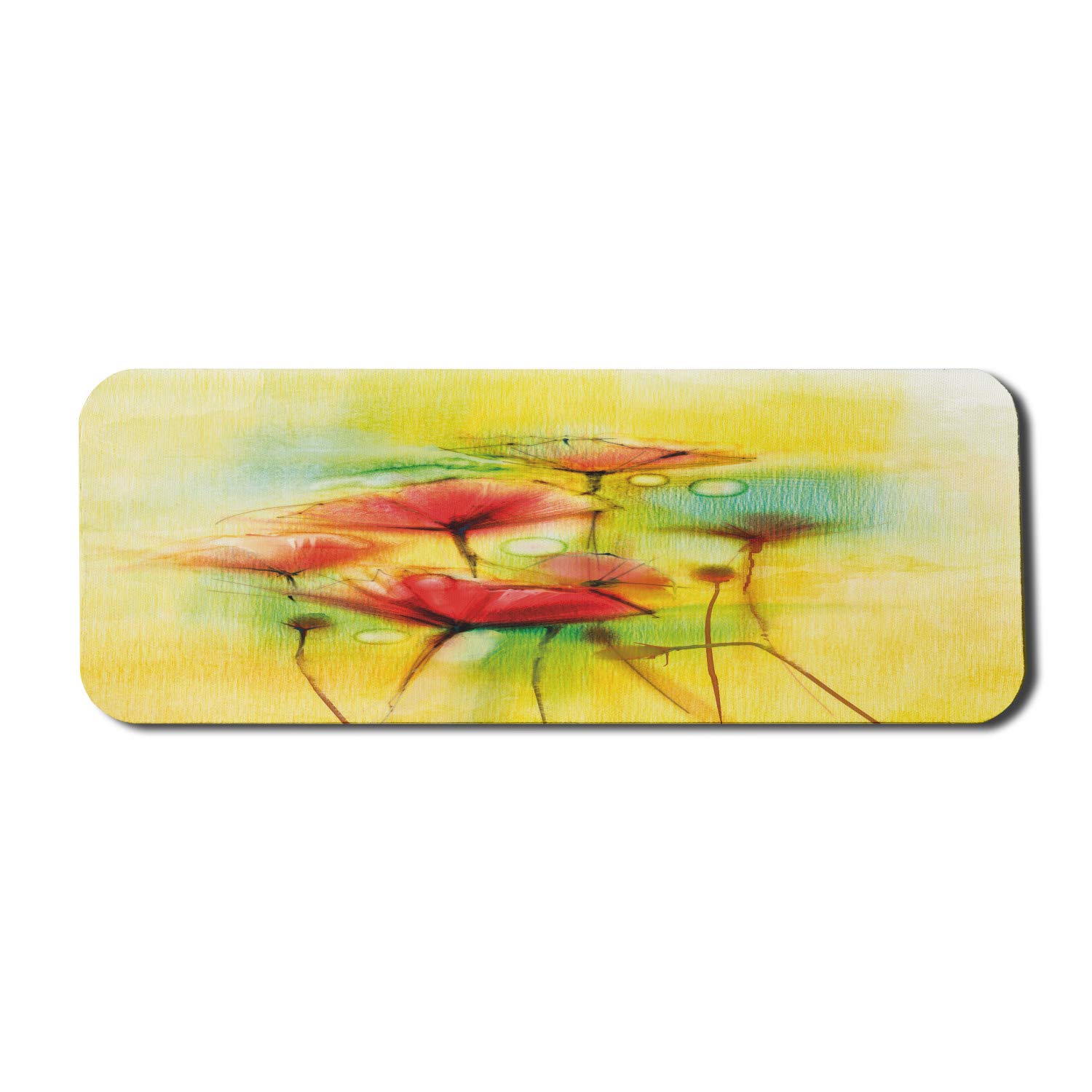 Ambesonne Floral Computer Mouse Pad - Large 31