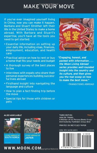 Moon Living Abroad in China Guide Book - Essential Expat Handbook for Hong Kong & Macau | Travel, Work & Study in China