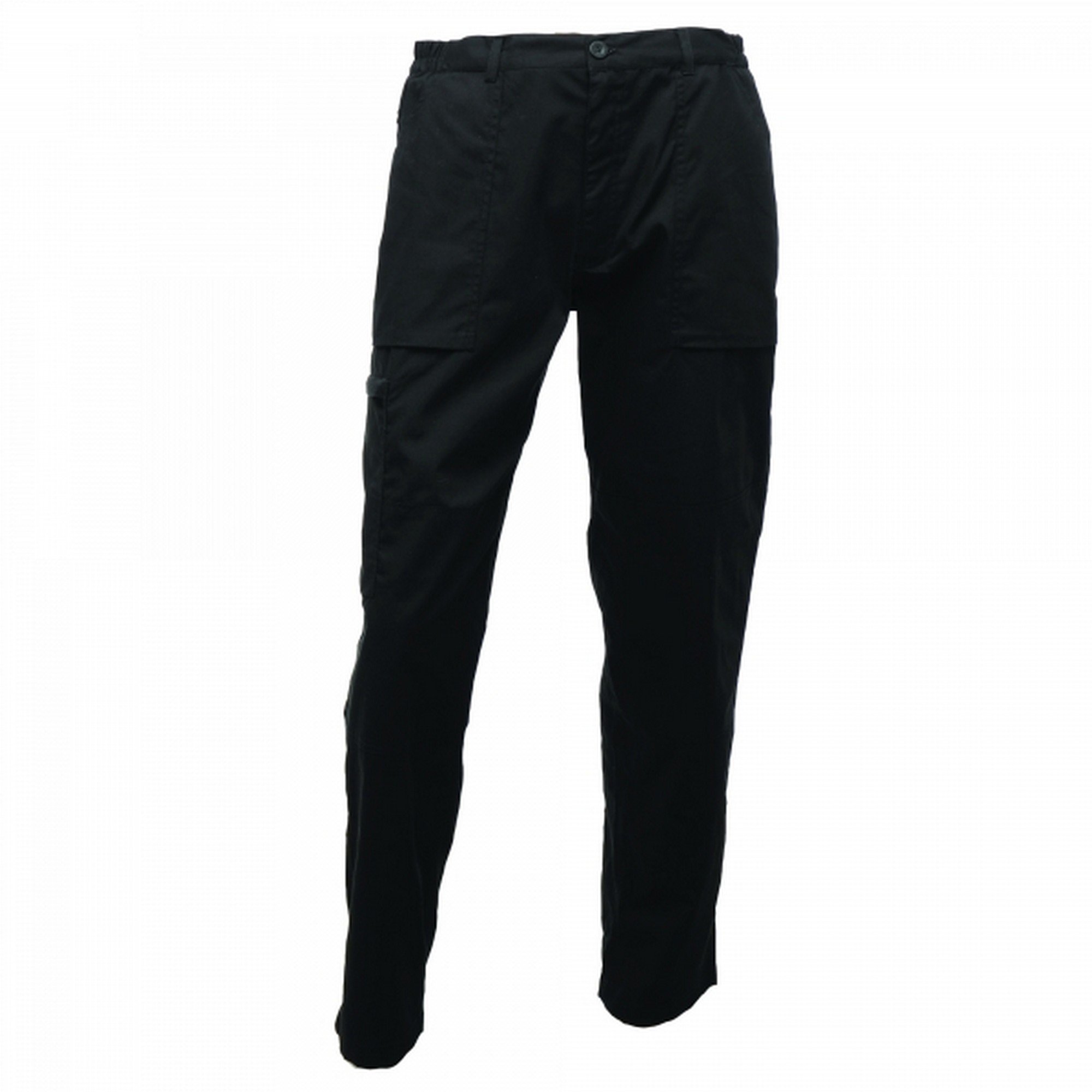 Men's Tactical Pants Black Size 44 - Durable Outdoor Hiking Work Pants for Adventure, Camping & Military Use
