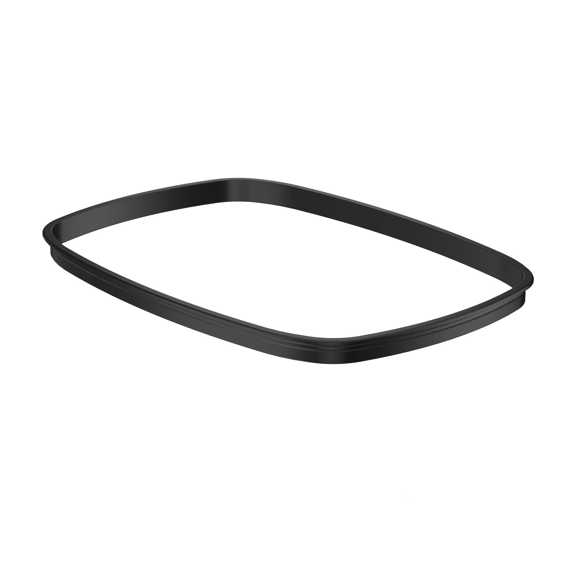 Replacement Trash Bag Retainer Ring for Oval Trash Can - Compatible with ITOS13B & ITOS13M Models - Perfect for Kitchen, Bathroom, Office Waste Bins