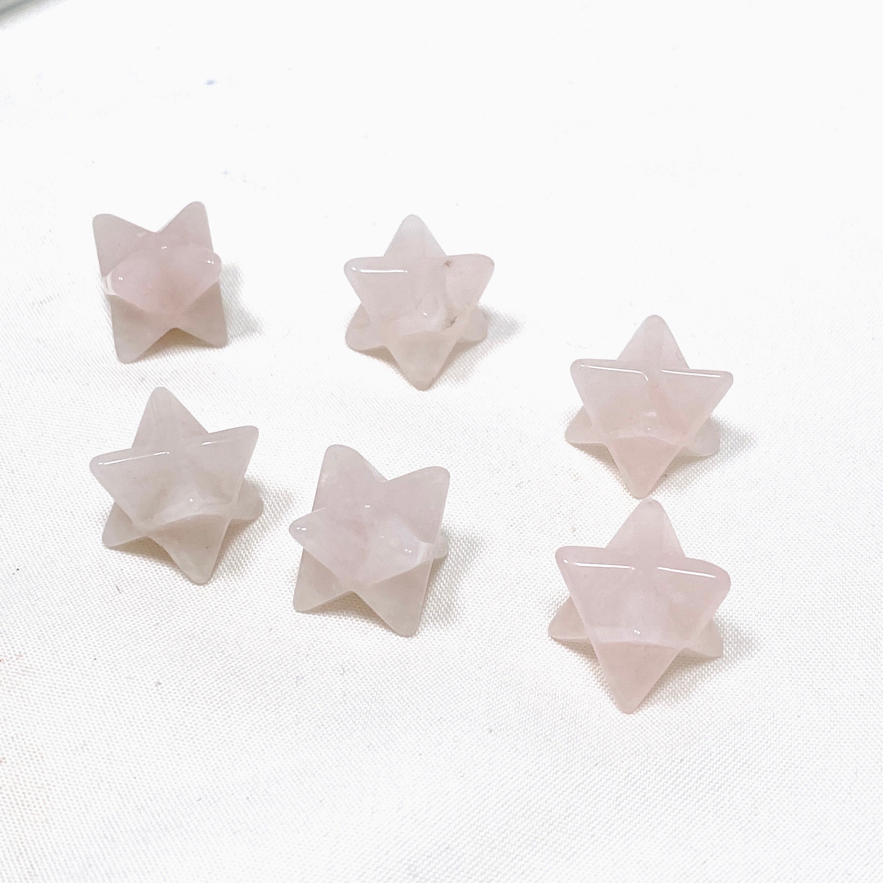 Mini Merkaba Star Pendant Necklace - Assorted Gemstones for Spiritual Healing, Meditation & Energy Balancing - Perfect for Yoga, Reiki & Chakra Alignment