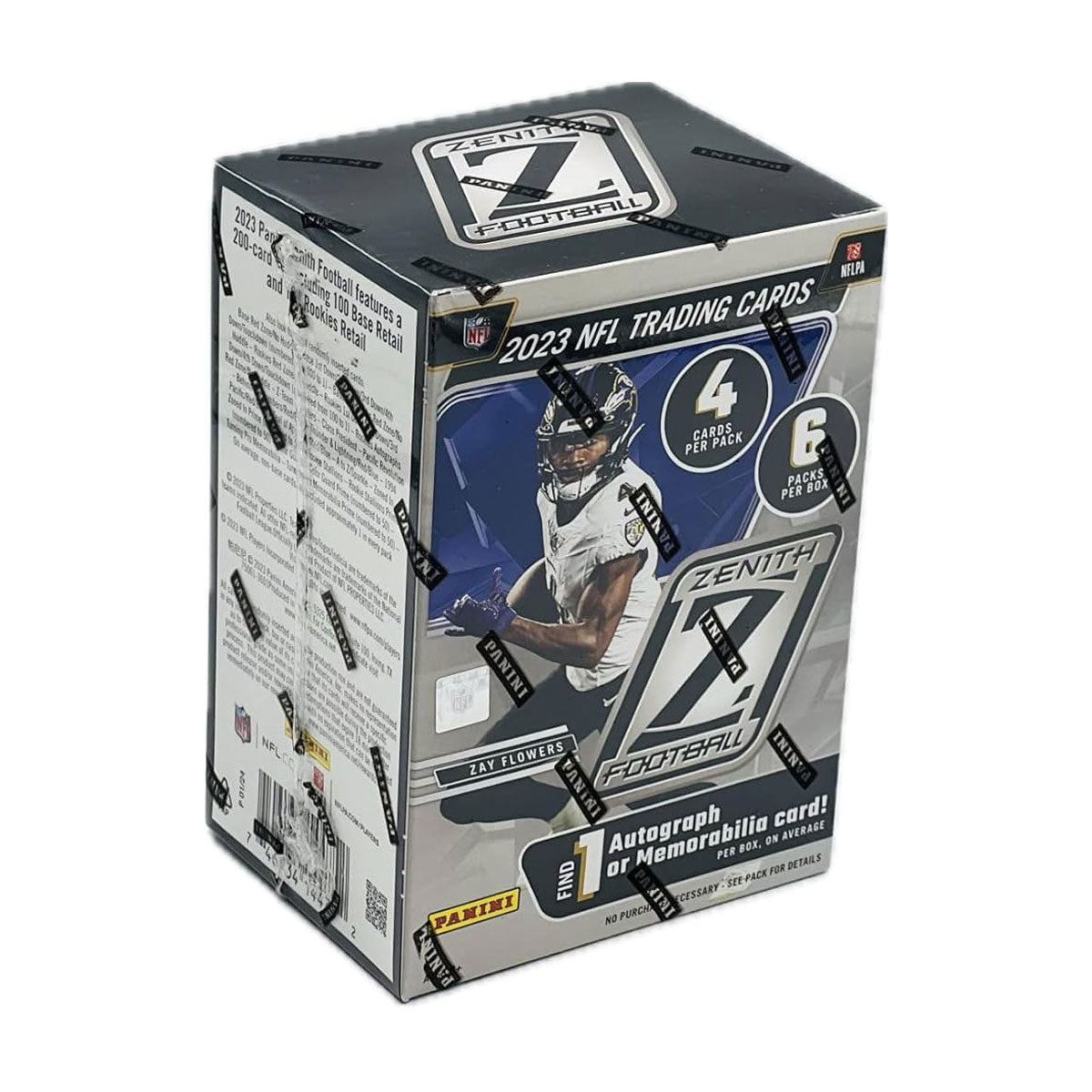 2023 Panini Zenith NFL Football Blaster Box - 12 Packs, 72 Cards - Collectible Trading Cards for NFL Fans & Sports Memorabilia Collectors - Perfect for Gifts, Game Day, and Trading Card Collections