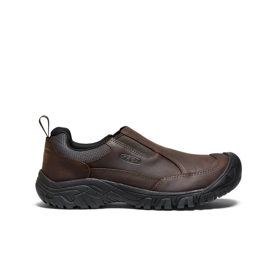 Men's Targhee III Slip On Waterproof Hiking Shoes - Dark Earth/Mulch Color | Lightweight & Comfortable for Outdoor Adventures, Camping & Trail Walking