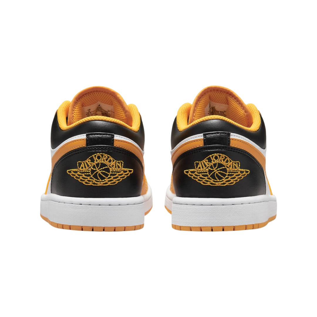 Air Jordan 1 Low Sneakers - Taxi/University Gold/White Colorway - Men's Basketball Shoes for Casual Wear & Street Style