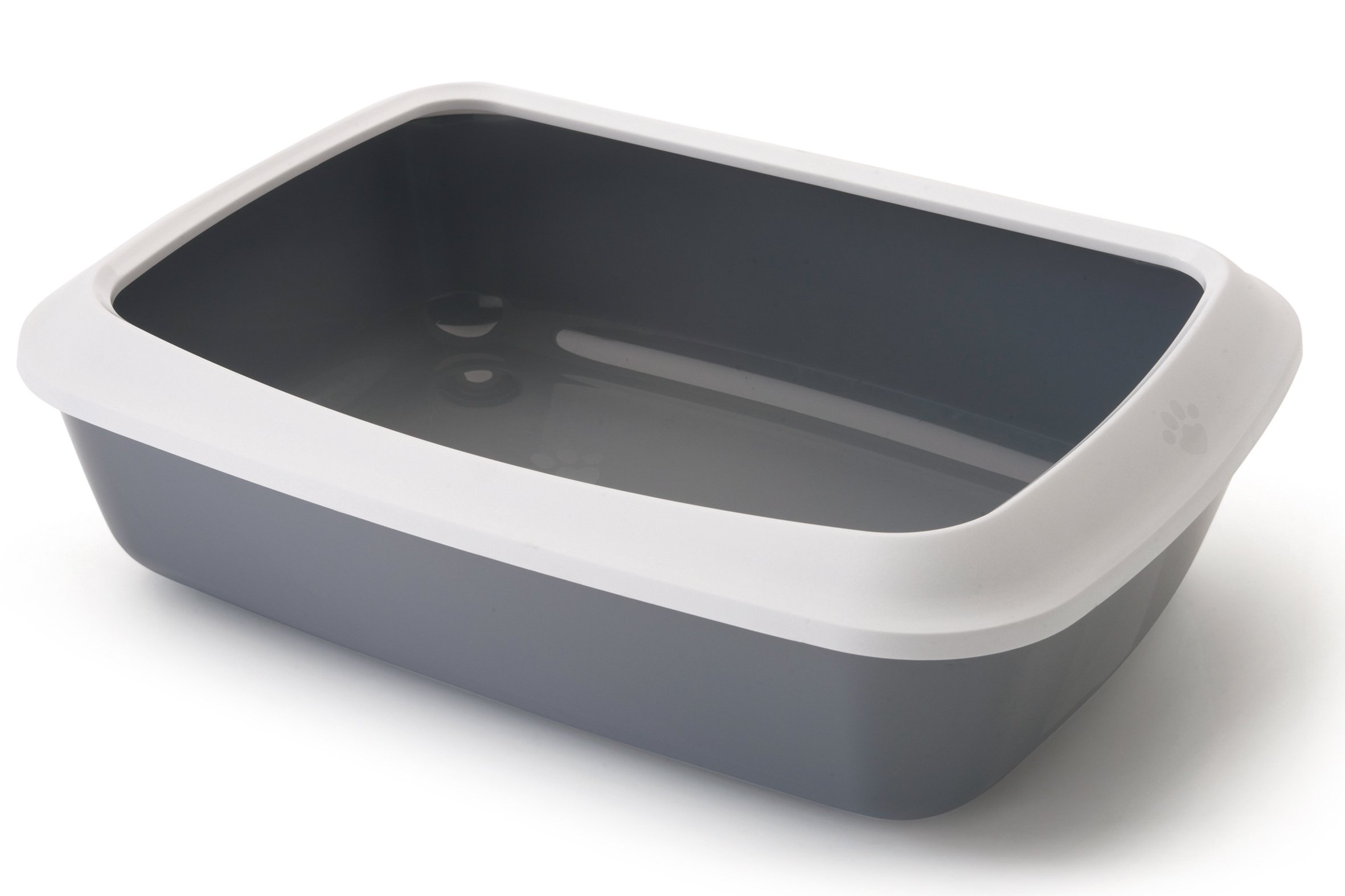 Savic Iriz Cat Litter Box - Large Covered Cat Litter Pan with Hood & Door - Odor Control & Privacy for Indoor Cats - Perfect for Small Spaces & Multi-Cat Households