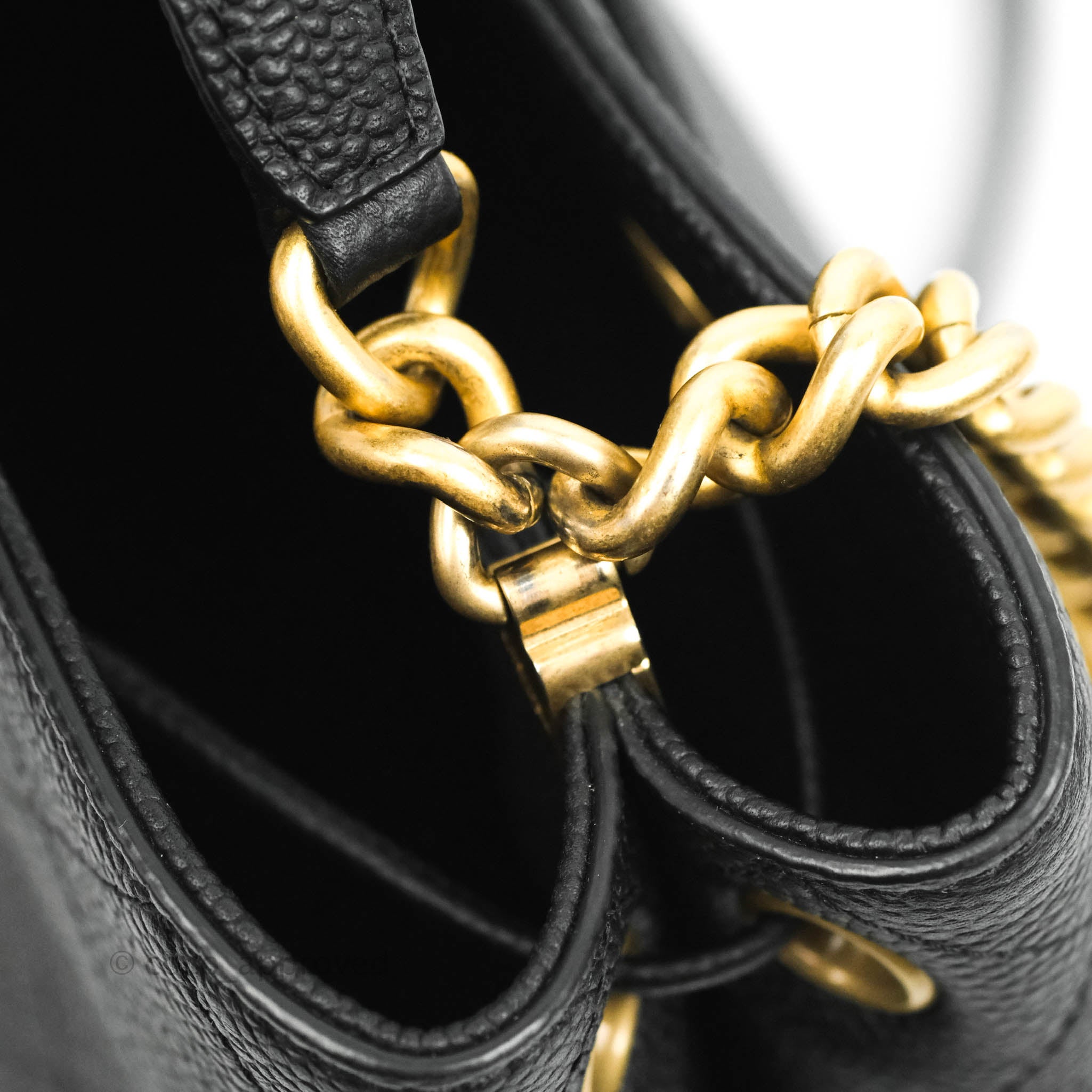 Chanel Black Grained Calfskin Drawstring Bucket Bag - Luxury Women's Shoulder Bag for Everyday Use, Travel & Fashion Accessories