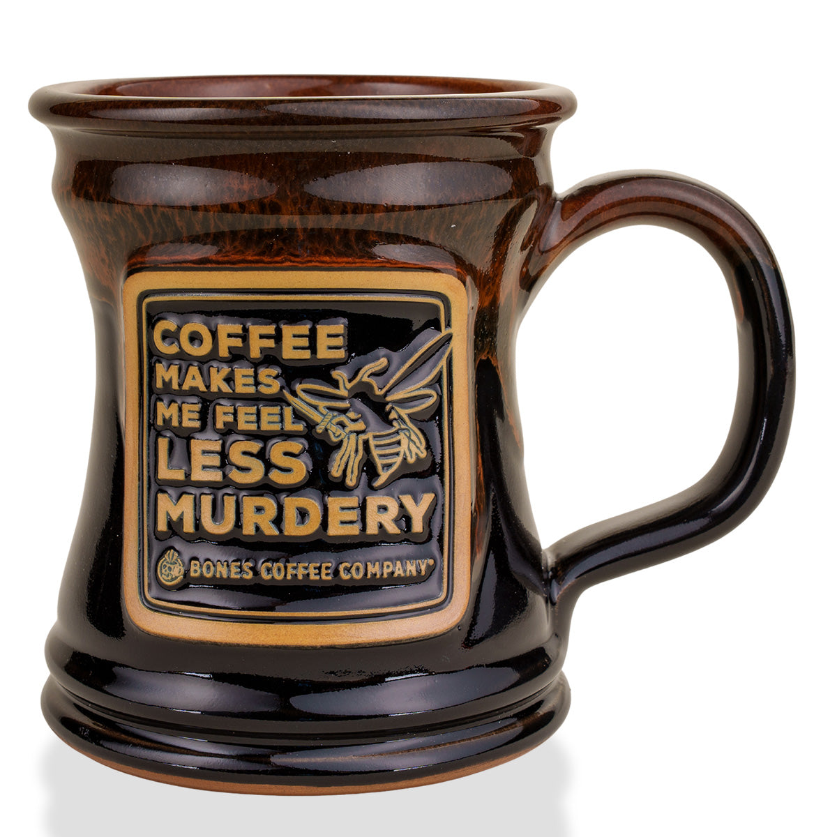 Handcrafted Murder Hornet Ceramic Mug - Unique Insect-Themed Coffee Cup for Home, Office & Gifts - Perfect for Tea, Coffee & Hot Beverages