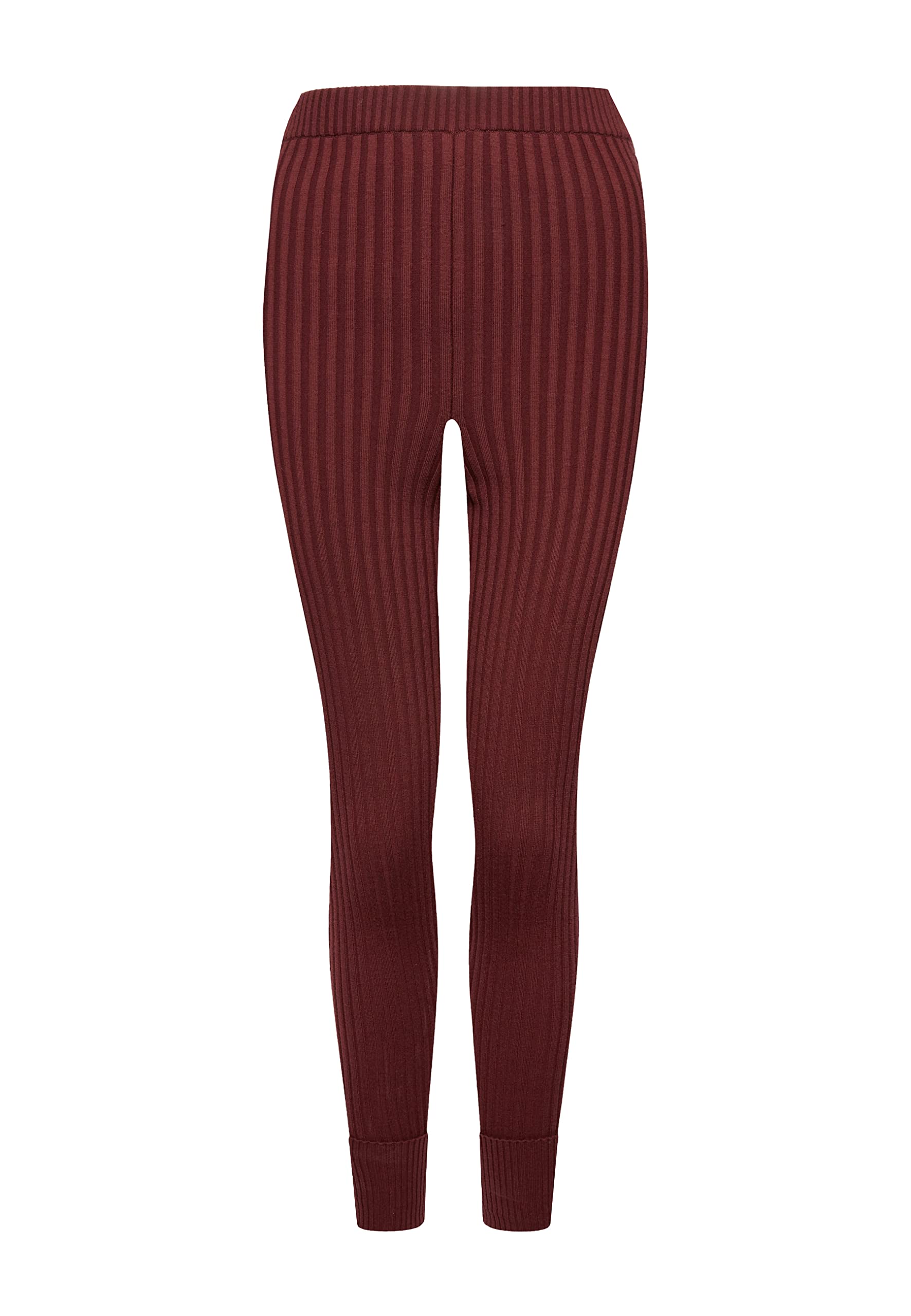 Wolford Women's Merino Rib Leggings - Soft & Warm Winter Tights for Yoga, Running & Everyday Wear