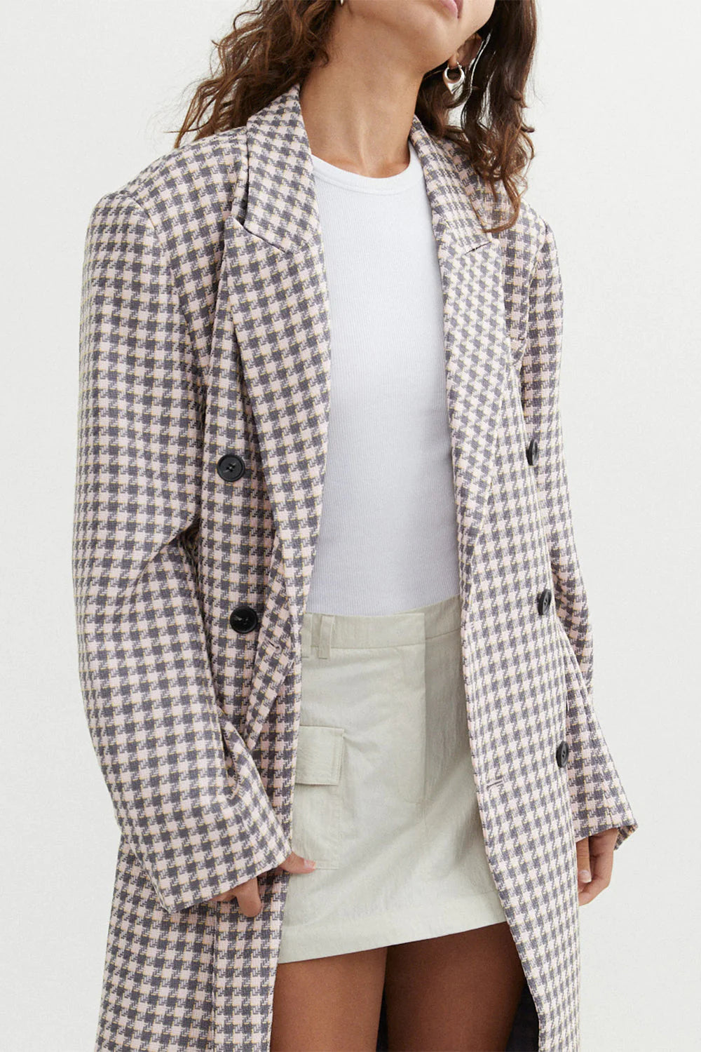Carmen Coat in Bubblegum Pink - Women's Elegant Trench Coat for Fall & Winter | Perfect for Office, Date Night & Travel