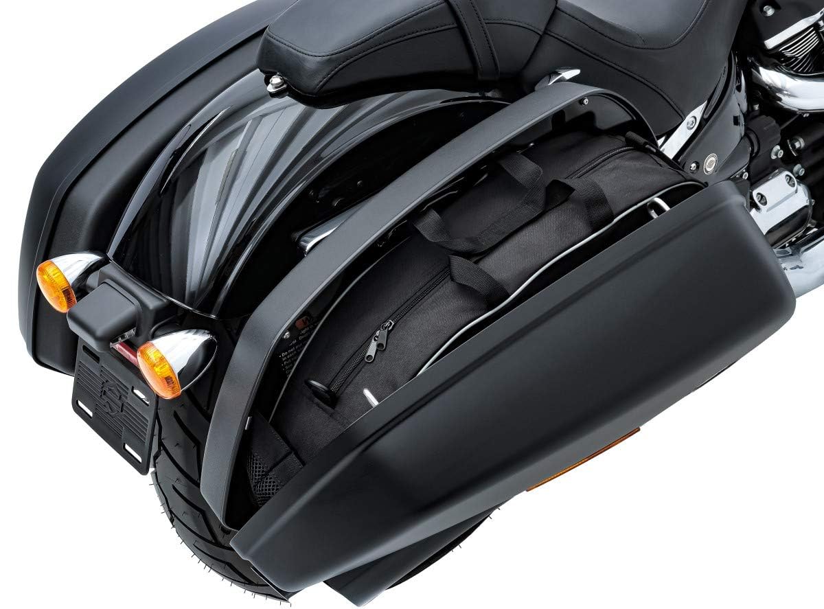 STS7 Crash Bar Mustache, Inner Bag Set & Windscreen M for Harley Davidson Sportglide 2018-2024 | Motorcycle Protection & Storage Accessories for Road Trips & Touring