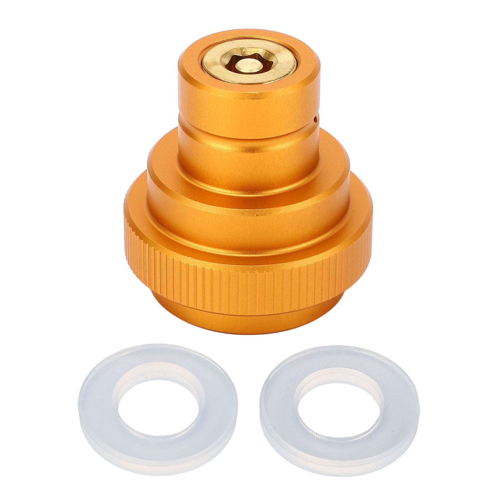 10PCS CO2 Regulator Washers & Gaskets - Silicone Seals & Rubber O-Rings for Soda Machine, CO2 Cylinder Exchange, Carbonator - Compatible with Soda Makers, Keg Systems, Home Brewing & Commercial Beverage Dispensing