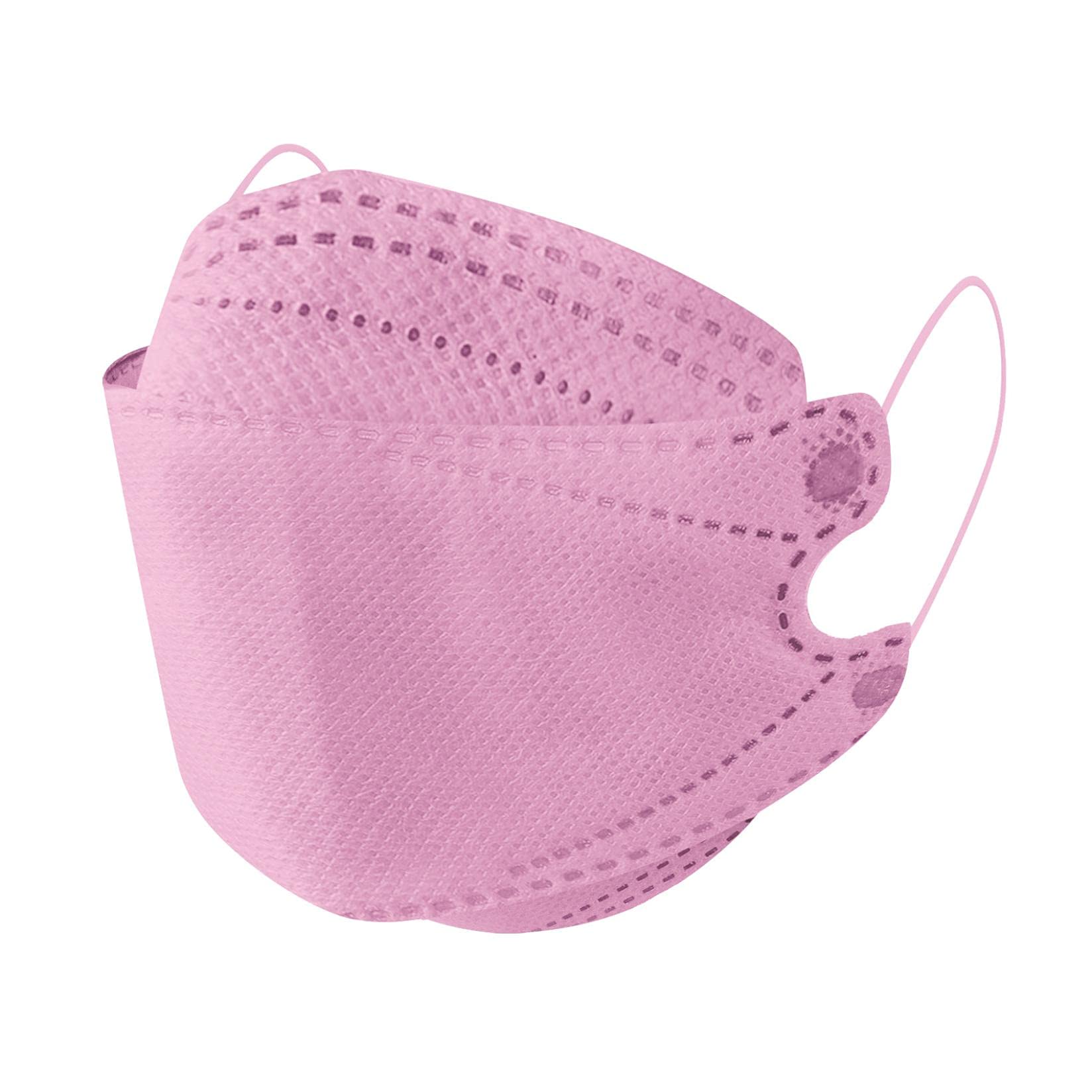 50 PCS Kids KF94 Face Masks, Breathable 4-Layer Fish Style for School & Outdoor