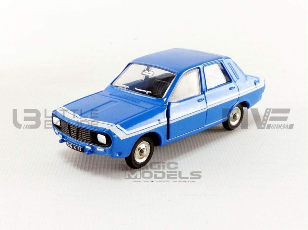 Dinky Toys Car Collectible 1:24 Scale Diecast Model - Blue & White Classic Vintage Vehicle - Perfect for Display, Gifts & Collectors