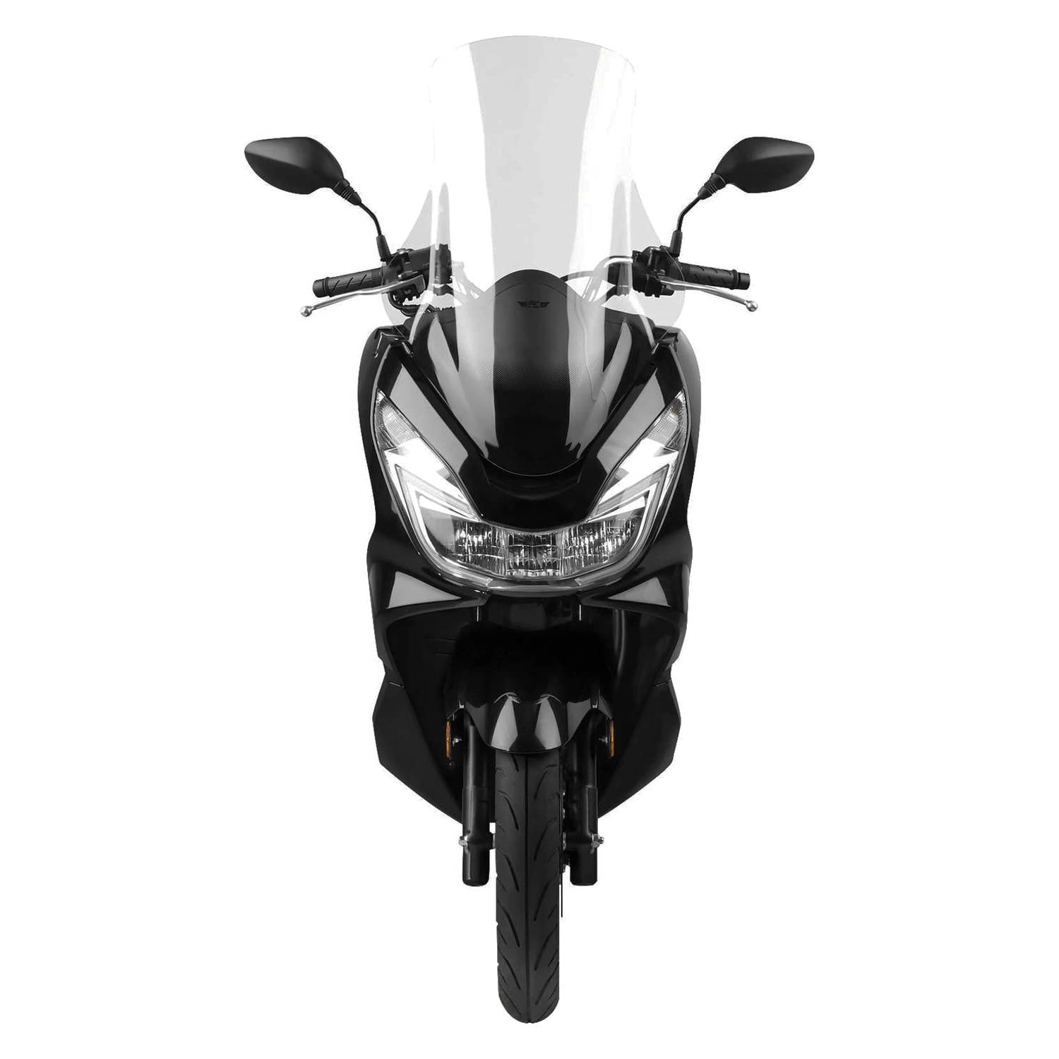National Cycle Tall Touring Replacement Windshield for Honda PCX 150/125 - Clear Motorcycle Windshield for Comfortable Long Rides & Highway Cruising