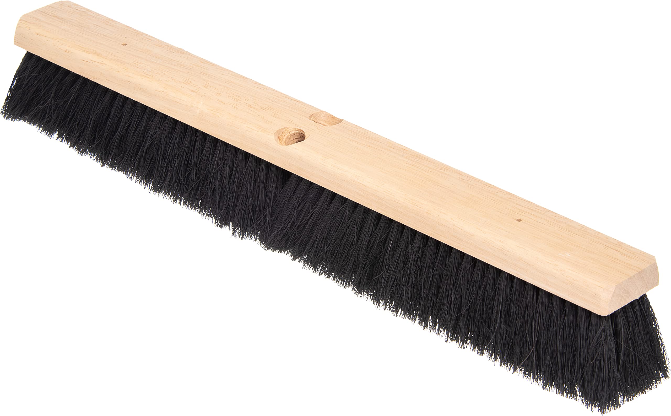 SPARTA Flo-Pac Tampico Floor Sweep - 24 Inch Floor Brush & Broom for Deep Cleaning - Durable Black Tampico Bristles (Pack of 12) - Ideal for Commercial Kitchens, Warehouses & Hard Floor Maintenance