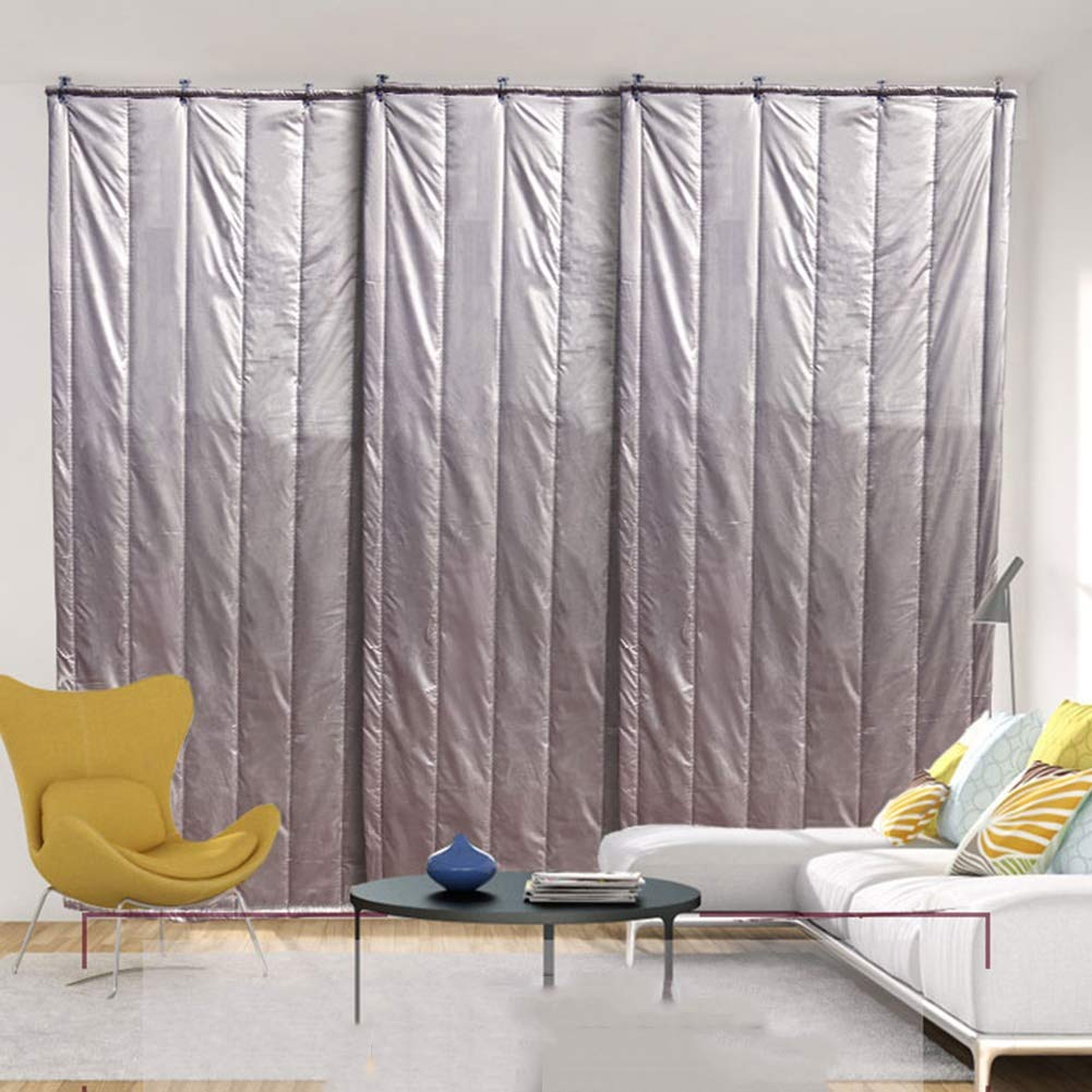 Thermal Insulated Door Curtain - Soundproof, Waterproof & Windproof for Winter Warmth - Perfect for Porch & Entrance Protection