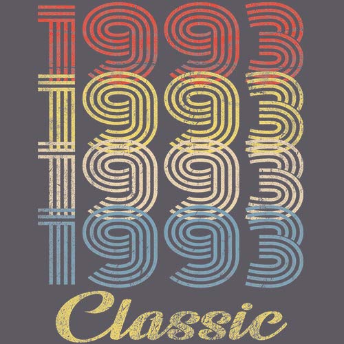 1993 Retro 32nd Birthday Shirt for Men - Vintage Classic 003 Design - Perfect 32nd Birthday Gift Idea for Him, Parties & Celebrations