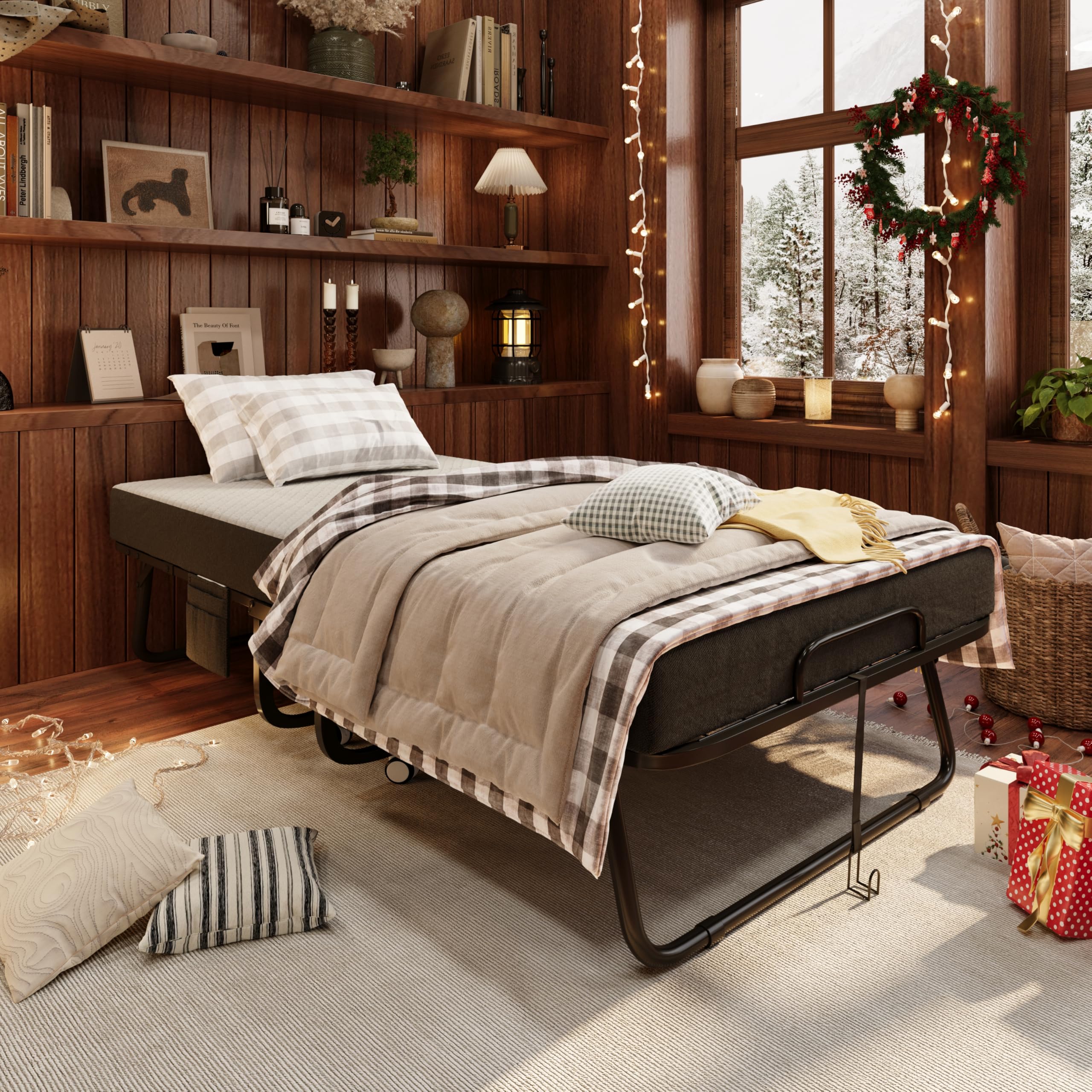 VERMESS Folding Guest Bed with 5