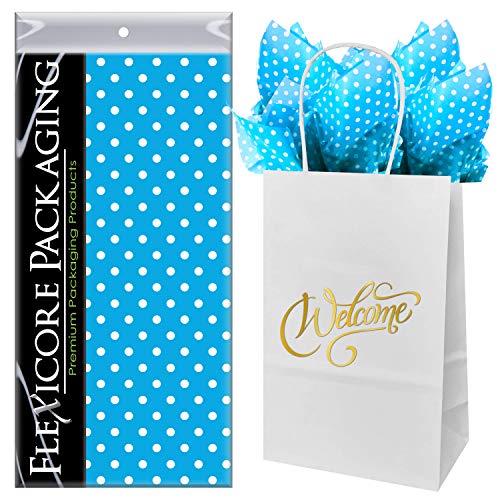 Turquoise Polka Dots