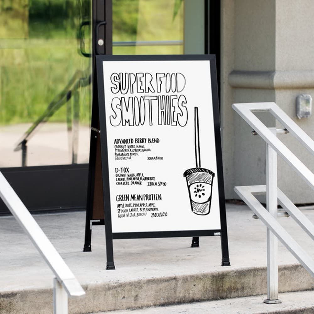 Aarco A-Frame Sidewalk Sign Board - 42