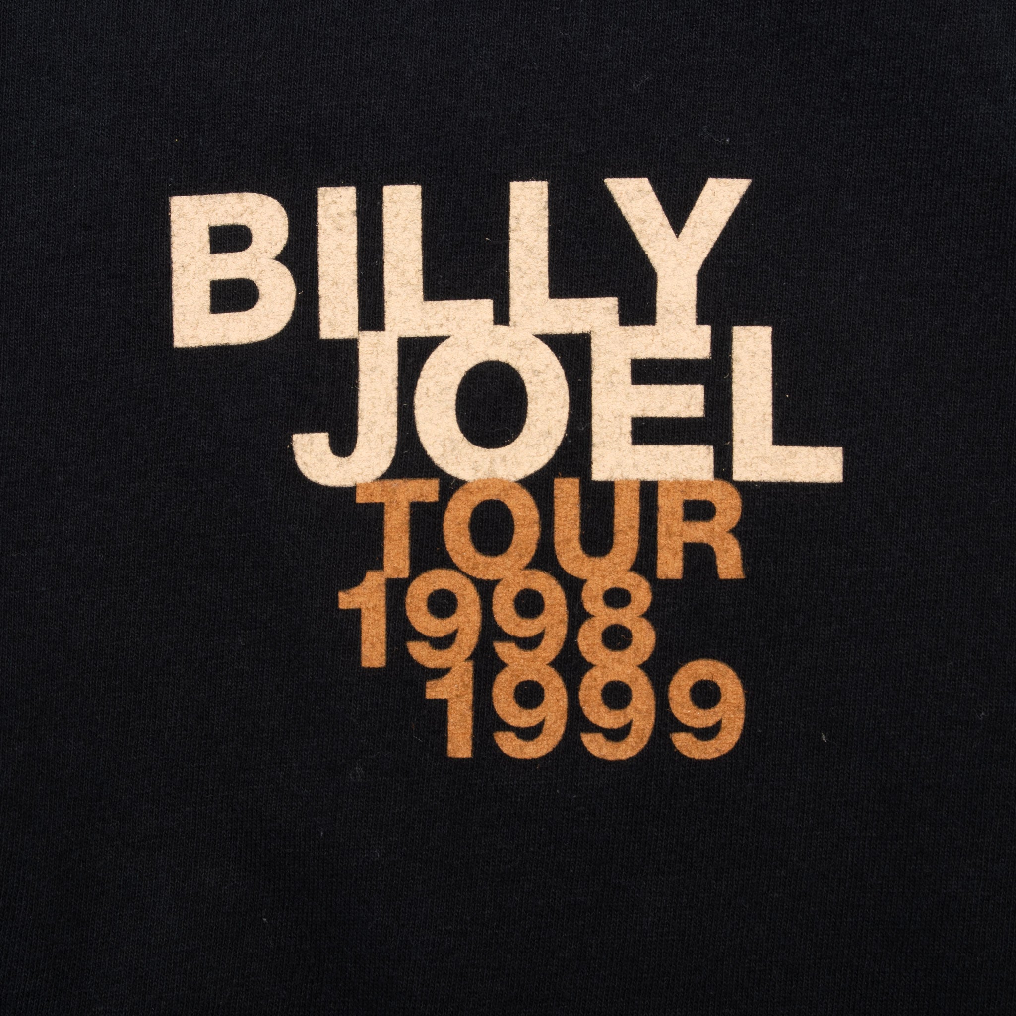 Vintage Billy Joel 1998-1999 Tour T-Shirt XL - Classic Rock Band Merchandise for Concerts & Music Fans