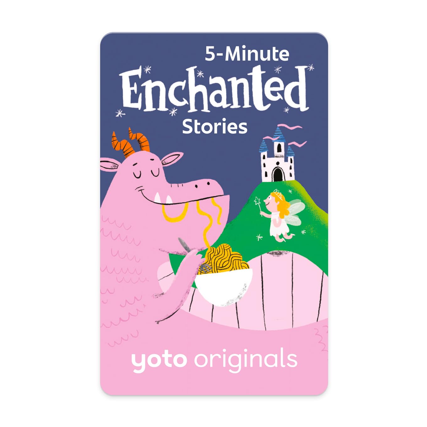Yoto 5-Minute Enchanted Stories Audio Cards for Kids - Screen-Free Storytelling for Yoto Player & Mini | Fun Bedtime, Playtime & Travel Entertainment for Ages 4+ | Perfect for Car Rides, Quiet Time & Learning Moments