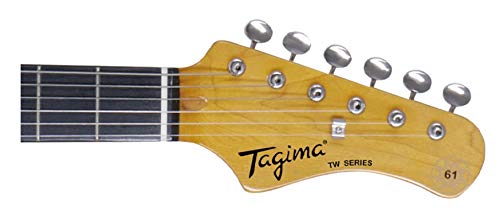 TW-61SB JM Style Electric Guitar with Sunburst Finish - Perfect for Rock, Blues & Jazz Performances